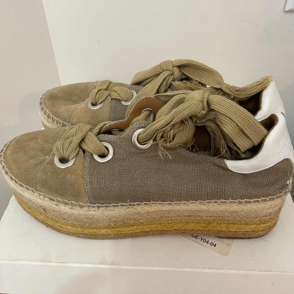Chloe Qai Platform Espadrille Sneakers